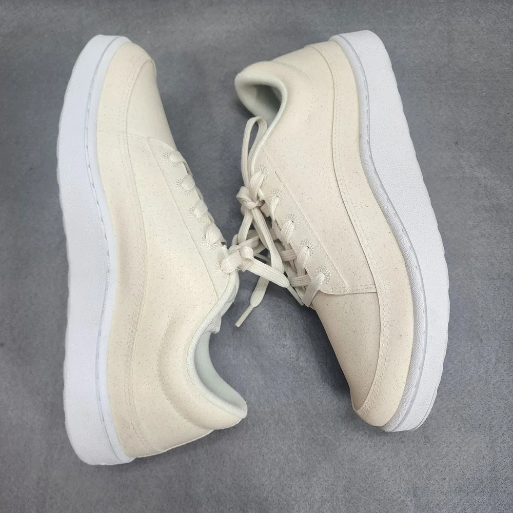 Allbirds Plant Pacer Sneakers Cream Plant-Based Bio-Material Womens 8